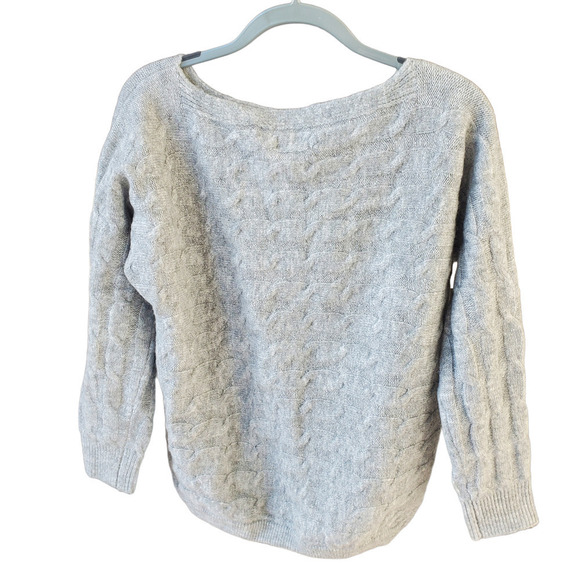 Military Hippie Forever Roses Grey Knit Sweater Size 1X NWT - Picture 2 of 7